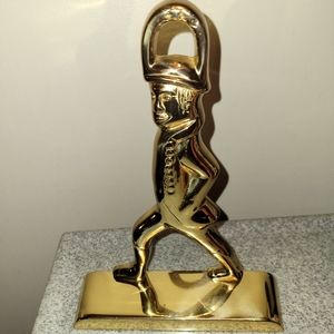 Vintage Baldwin Brass Hessian Soldier Door Stop Made in America